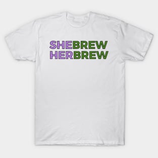 Shebrew/Herbrew (Genderqueer Colors) T-Shirt